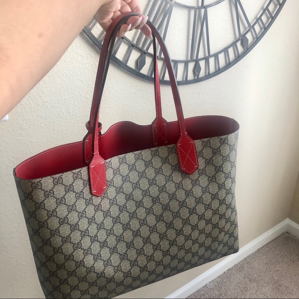 GG supreme reversible tote